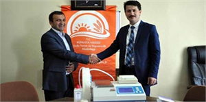 Kütahyalı Üreticilere Süt Analiz Cihazı