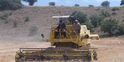 Beyşehir`de Biçerdöver Kontrolleri Dane Kaybını En Aza İndirdi