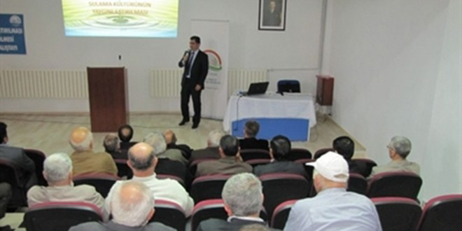 Çiftçilere Tarla İçi Sulama Teknikleri ve Yöntemleri Eğitimi