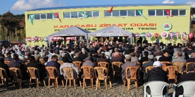 Karacasu`ya Bir Milyon 250 Bin Liralık Entegre Zeytin Tesisi