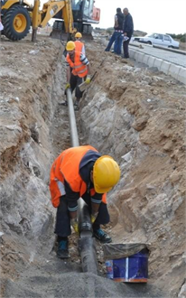 Hamamözü`nde İçme Suyu ve Kanalizasyon Şebekesi Yenileniyor