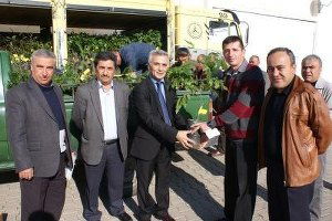 Çiftçilere Ceviz Fidanı Dağıtıldı