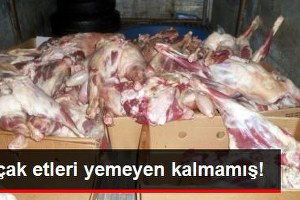 Kaçak Etleri Lüks Restoranlar da Kullanmış