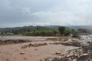 Ortaca`da Tarım Arazileri ile Meyve Bahçeleri Sular Altında Kaldı