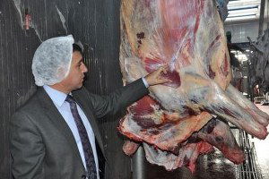 Tarım İl Müdürü Kasapları Denetledi