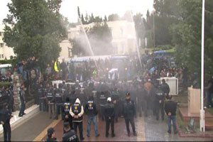 KKTC`de Hayvan Üreticileri Eylem Yaptı