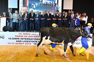 10. İzmir Uluslararası Tarım, Sera ve Hayvancılık Fuarı Açıldı