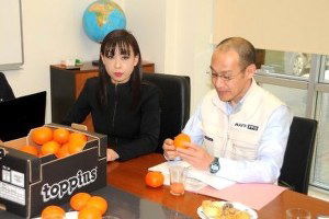 Adana Japonya`ya Narenciye İhracatıYaptı