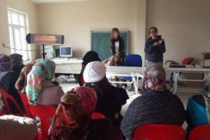 Malkaralı Kadınlara Çiftçilik Eğitimi Verildi