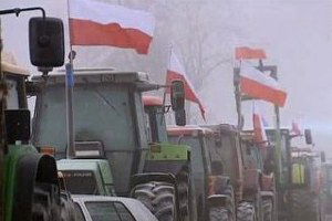 Polonya`da çiftçi protestosuna maden işçilerinden destek