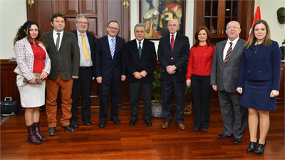 Uluslararası Tarım Gazetecileri Başkan Kocaoğlu`nu Ziyaret Etti