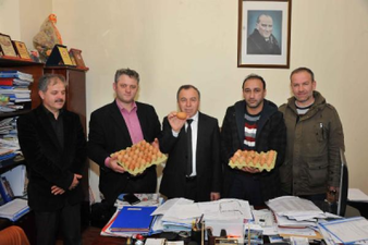 Samsun`da Belediye Destekli Doğal Yumurtacılıkta Başarılı Sonuç