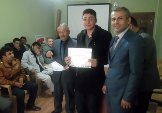 25 Çoban Sertifika Aldı