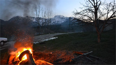 İhracata giden kiraz `duman`la korunuyor