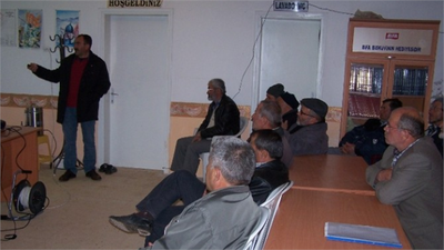 Karaman`da Çiftçi Tarla Okulu Projesi