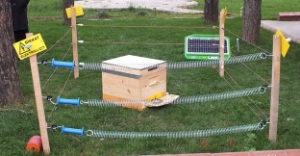 Bayburt`ta Arıcılara Elektrikli Çit Alım Desteği