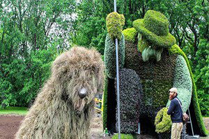 Expo`ya 110 Bitki Heykel