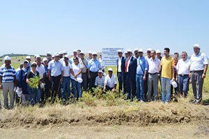 Fındıklı Köyü`nde tarla günü