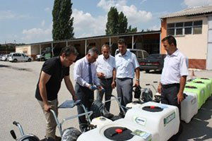 Veteriner Hizmetlerine Ekipman Katkısı Yapıldı