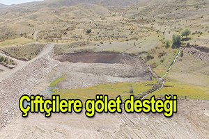 Çiftçilere Gölet Desteği