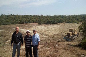 Sakarlı`da Gölet Yapımı Tamamlandı