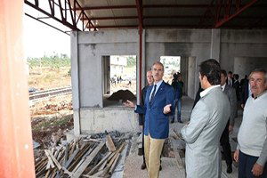 Büyükşehir`den Keles`e Ürün Toplama Merkezi