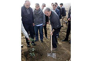 Karabük`te Trüf Mantarı Yetiştirmek İçin 150 Meşe Fidanı Dikildi