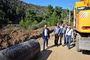 Sakin Şehirde Bereketli Sulama Projesi Başladı