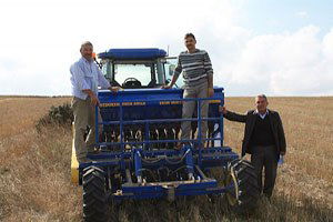 Toprak İşlemesiz Yem Bitkisi Ekimi Yapıldı