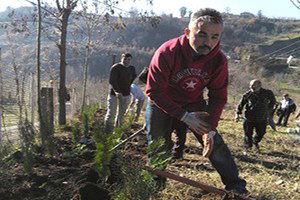 Ereğli`de Fidan Dikim Etkinliği