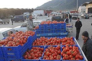 Rusya Almasa da Domates Fethiye`de Toptan 3 Tl