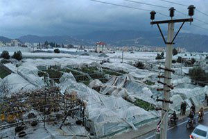 Demre`yi Hortum Vurdu