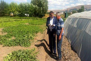 Erzurum Çiftçisine Yeni Destek