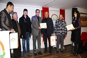 Kivi Üreticilerine Sertifika