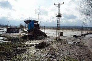 Sinop`ta Tarım Arazileri Sular Altında Kaldı