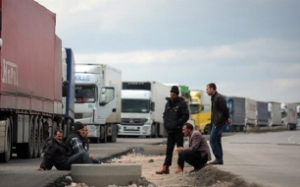 İpsala`da Tır Giriş Ve Çıkışları Normale Döndü