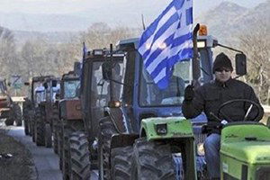 Yunan Çiftçiler, Eylemlerini Selanik Bölgesine Kaydırma Kararı Aldı