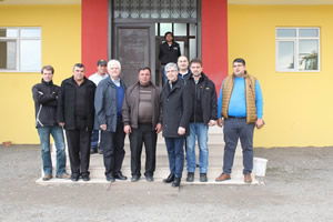 Almanlar Gemerek`te Tarım Arazilerini ve İş Makinelerini İnceledi