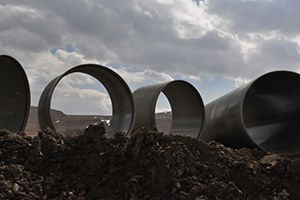 Kars Barajı Sulama Hattı Çalışmaları Devam Ediyor