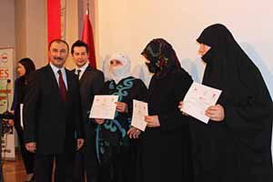 Muş`ta 20 Kursiyere Süt Sağım Makinesi Dağıtıldı