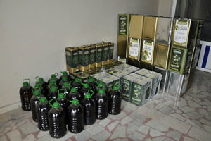 Siverek`te 1 Ton Sahte Zeytinyağı Ele Geçirildi