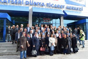 Akçadağlı Çiftçiler, Kayseri Tarım Fuarı`nı Gezdi