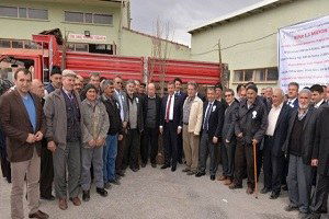 Üreticilere Ceviz Fidanı, Çerezlik Kabak Tohumu ve Çörek Otu Dağıtıldı