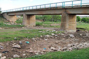 Araban`da Çiftçilerin Son Umudu Olan Karasu Çayı`da Kurudu