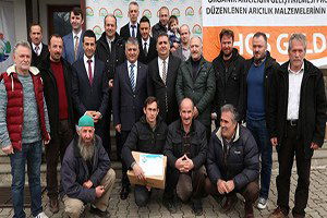 Rize`de 63 Arıcıya Malzeme Yardımı Yapıldı