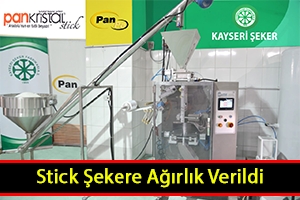 Kayseri Şeker, Stick Şeker Üretimine Ağırlık Verdi