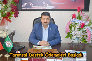Tarımsal Destek Ödemeleri Başladı