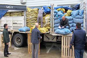 Çiftçilere Yüksek Verimli  Patates Tohumluğu Dağıtıldı