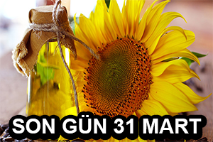 Yağlı Tohumlu Bitkiler Desteğinde Son Gün 31 Mart