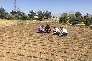 Hakkari`de Demonstrasyon Çalışması